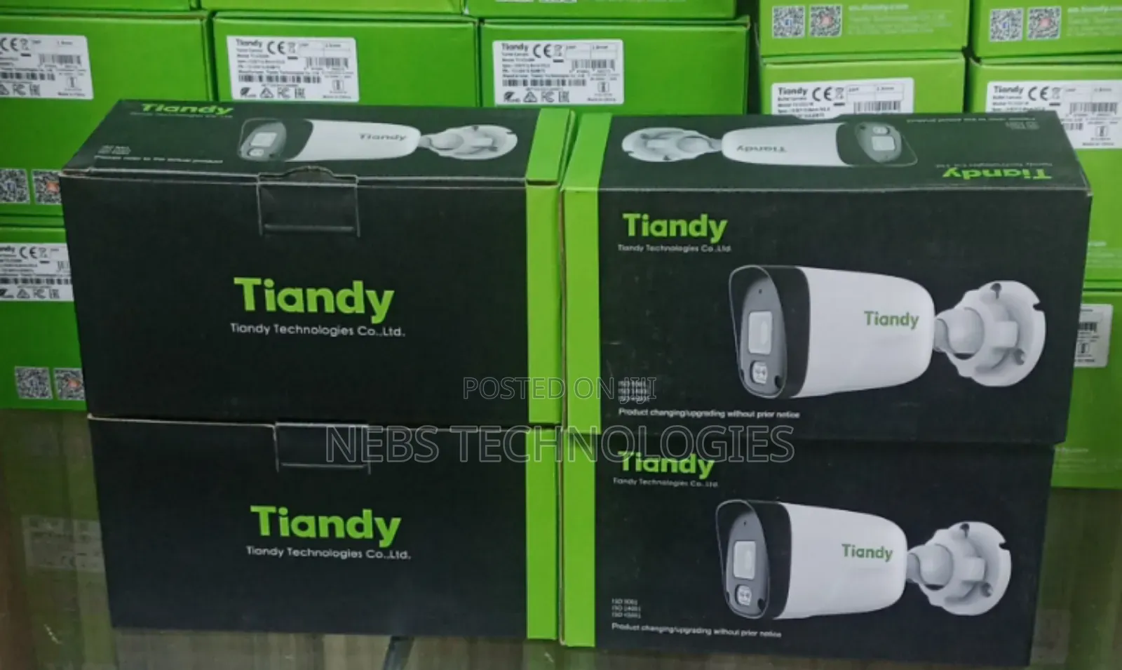 Tiandy 2mp IP Outdoor Camera With Voice