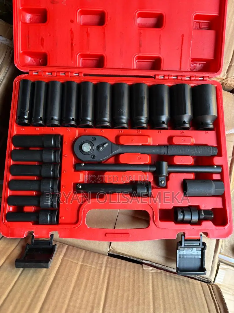 1/2" Deep Socket Box Set
