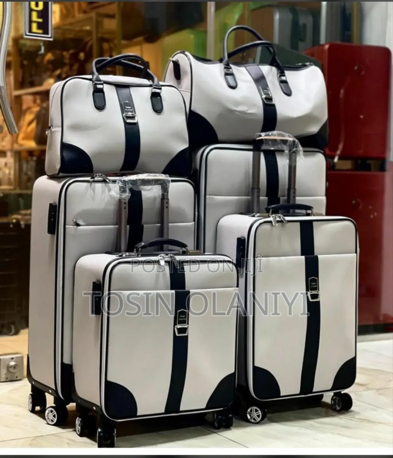 Set of Leather Luggage Box (Set of 6)
