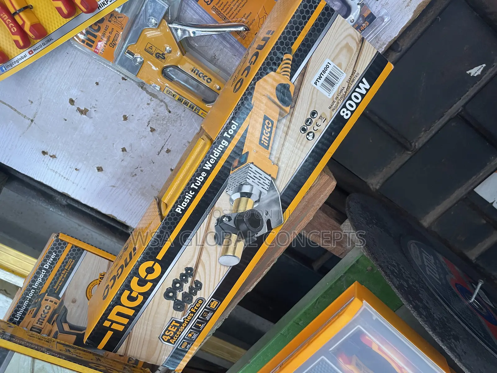 800 Watts INGCO Plastic Tube Welding Tool