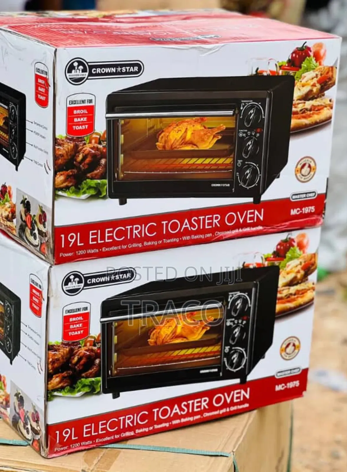 Crownstar 19-Litre Electric Toaster Oven