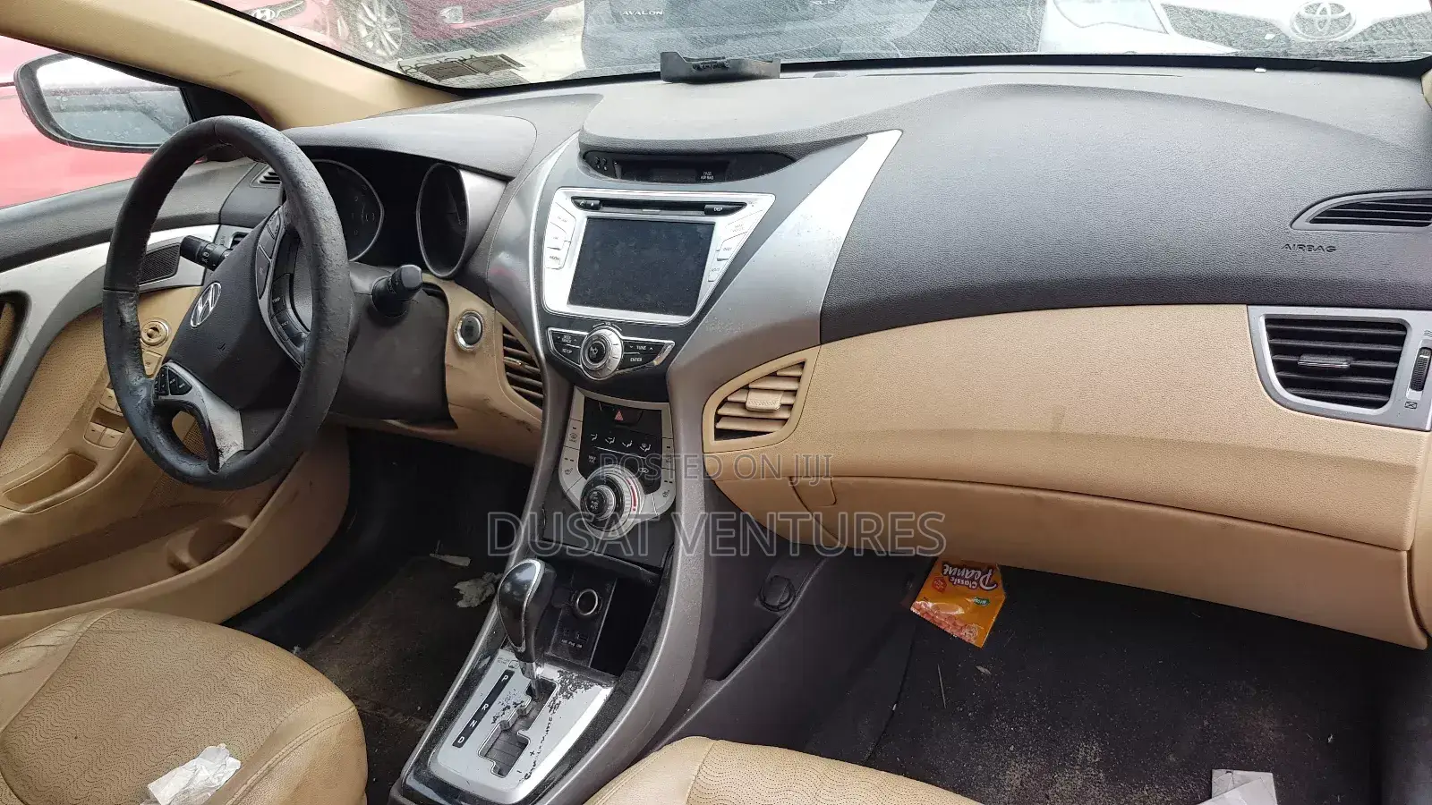 Hyundai Elantra Limited 2012 Red
