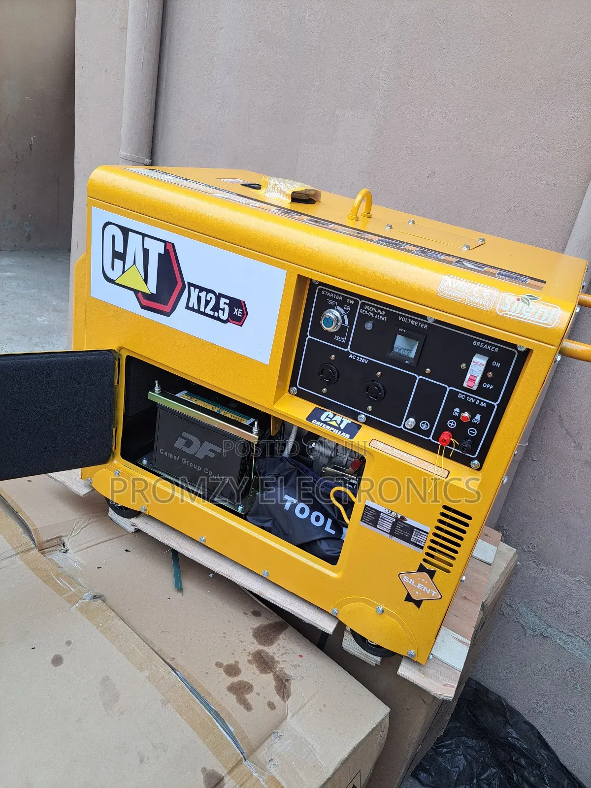 10.5kva Cat Diesel Soundproof Generator 100% Copper Coil