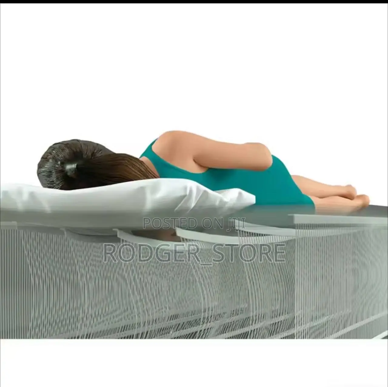 PVC Flocking Air Bed Camping Picnic Travel
