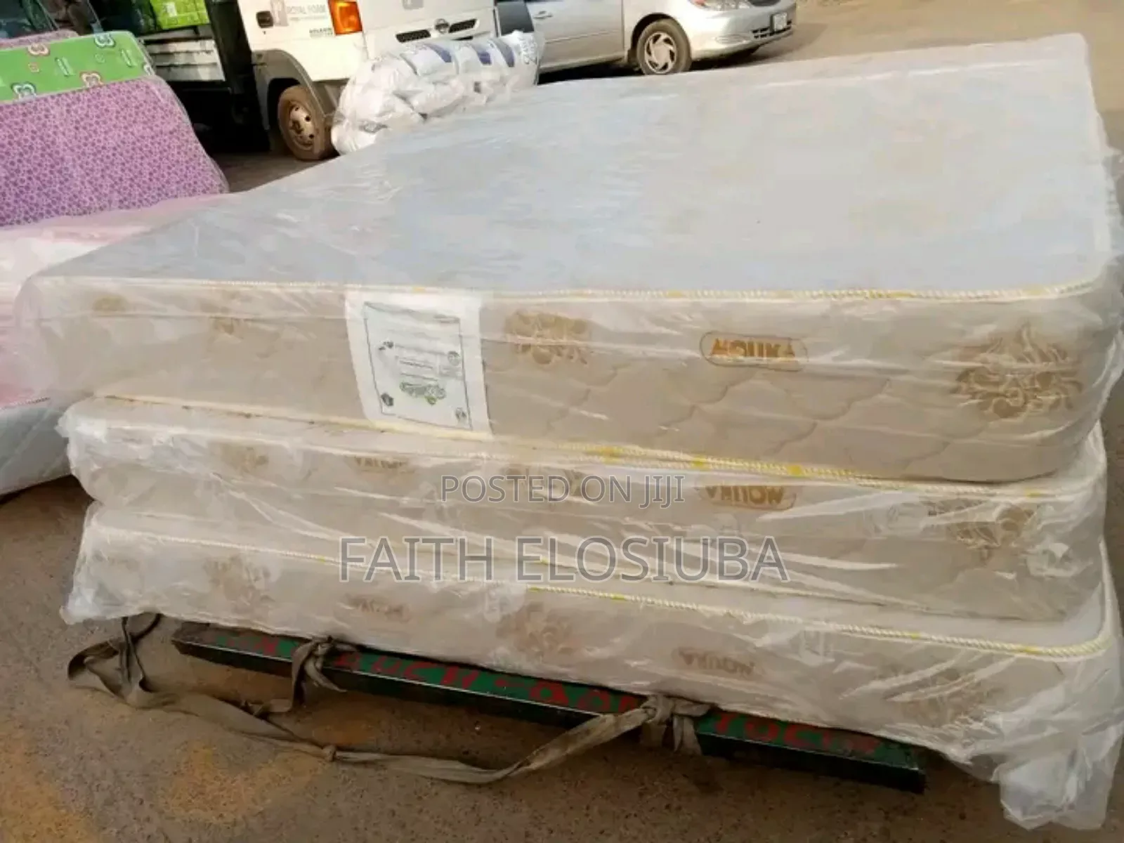 Luxury Semi Orthopaedic Mouka 6 by 6 by 8inches King's Size