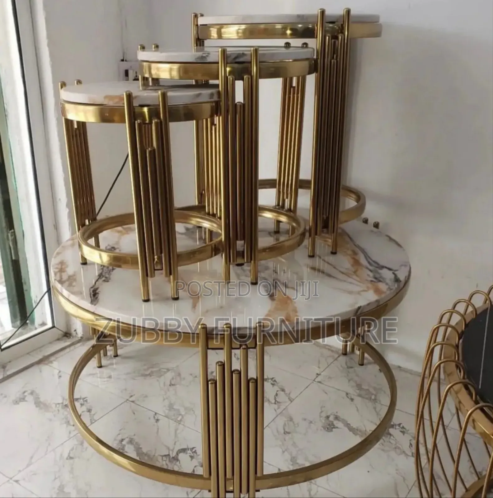 Brand New Imported Center Table Marble Top