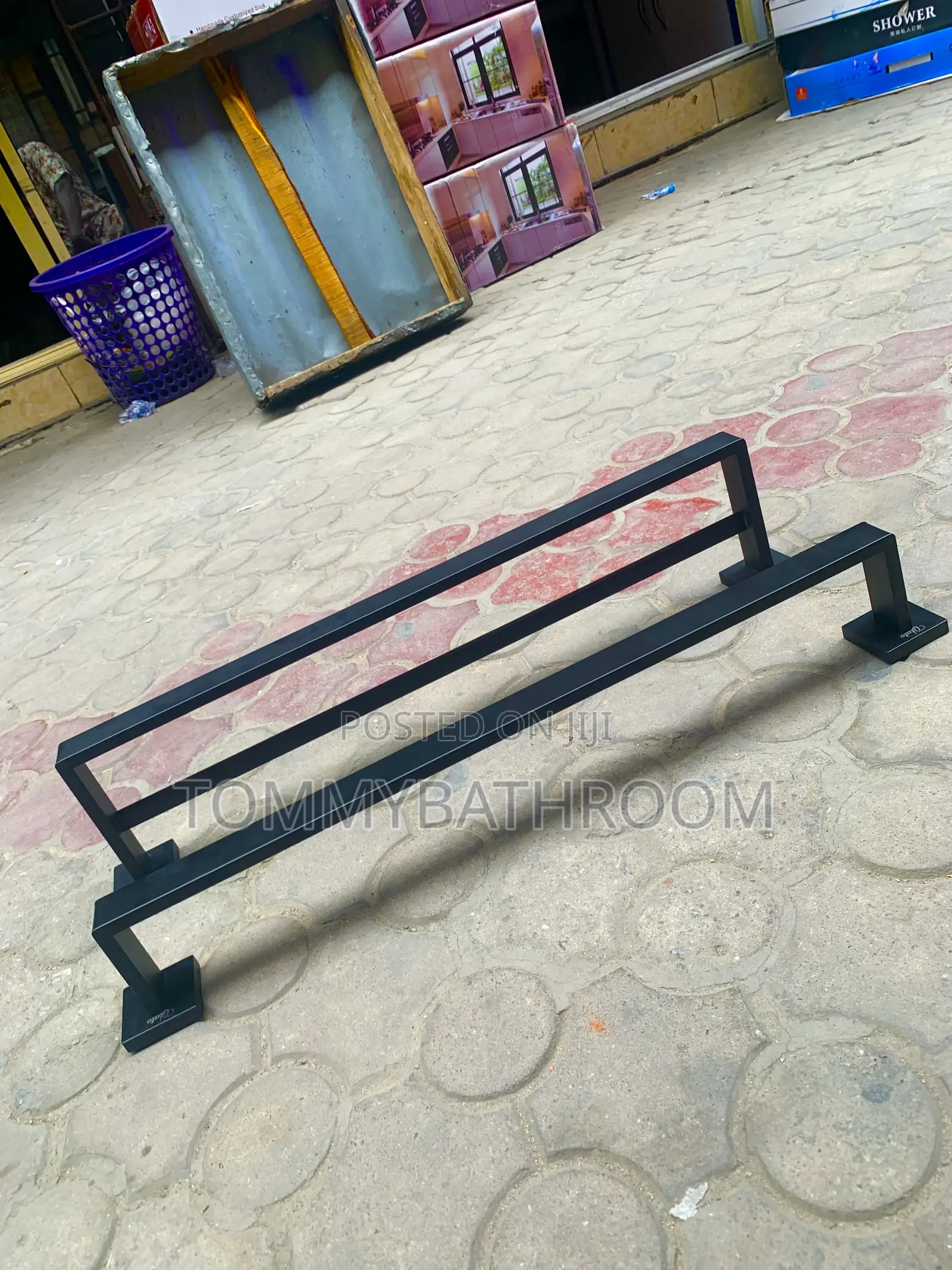 Double and Single Towel Rail