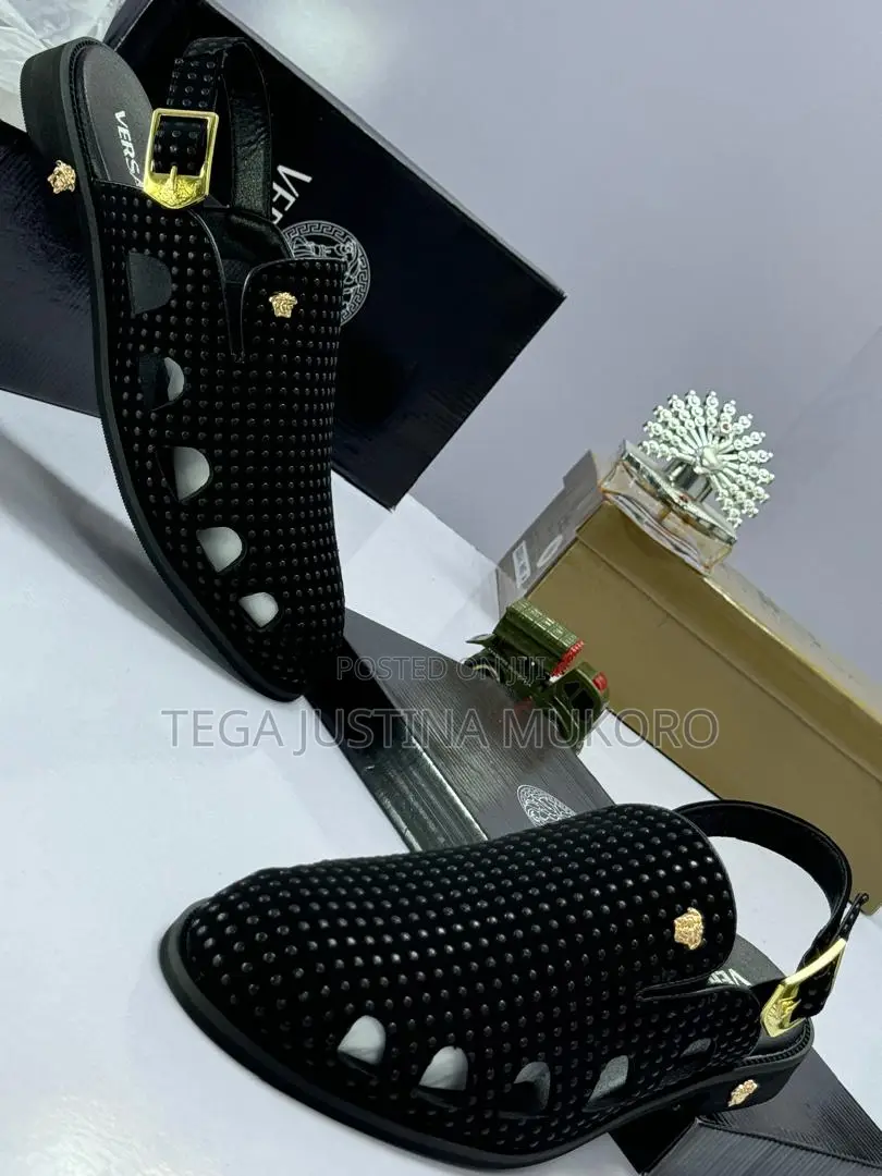 Versace Studded Men's Sandals