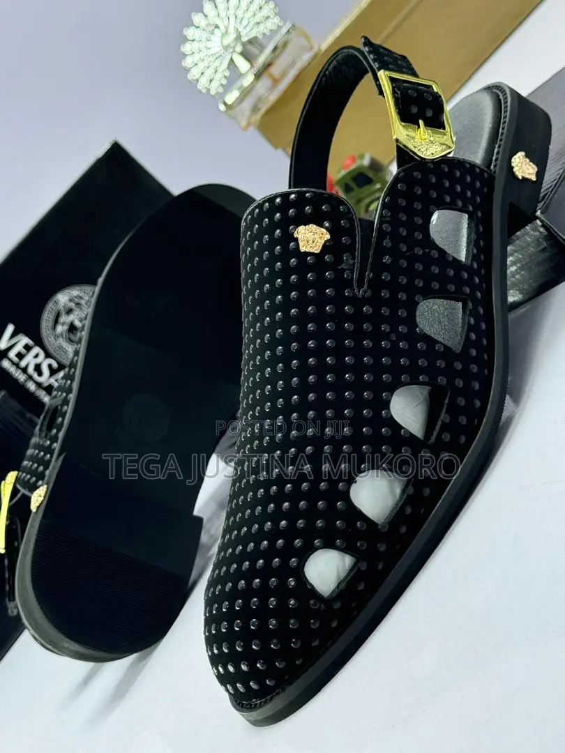 Versace Studded Men's Sandals