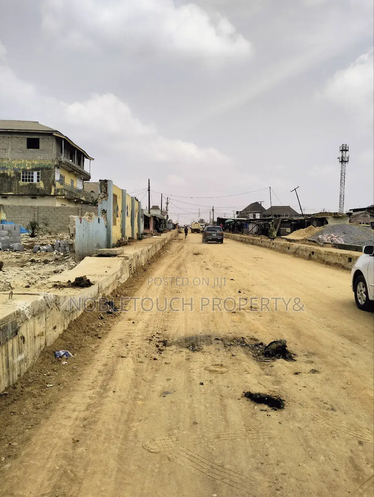 3000sqmt Land on a Busy Road at 52 Road Festac Town