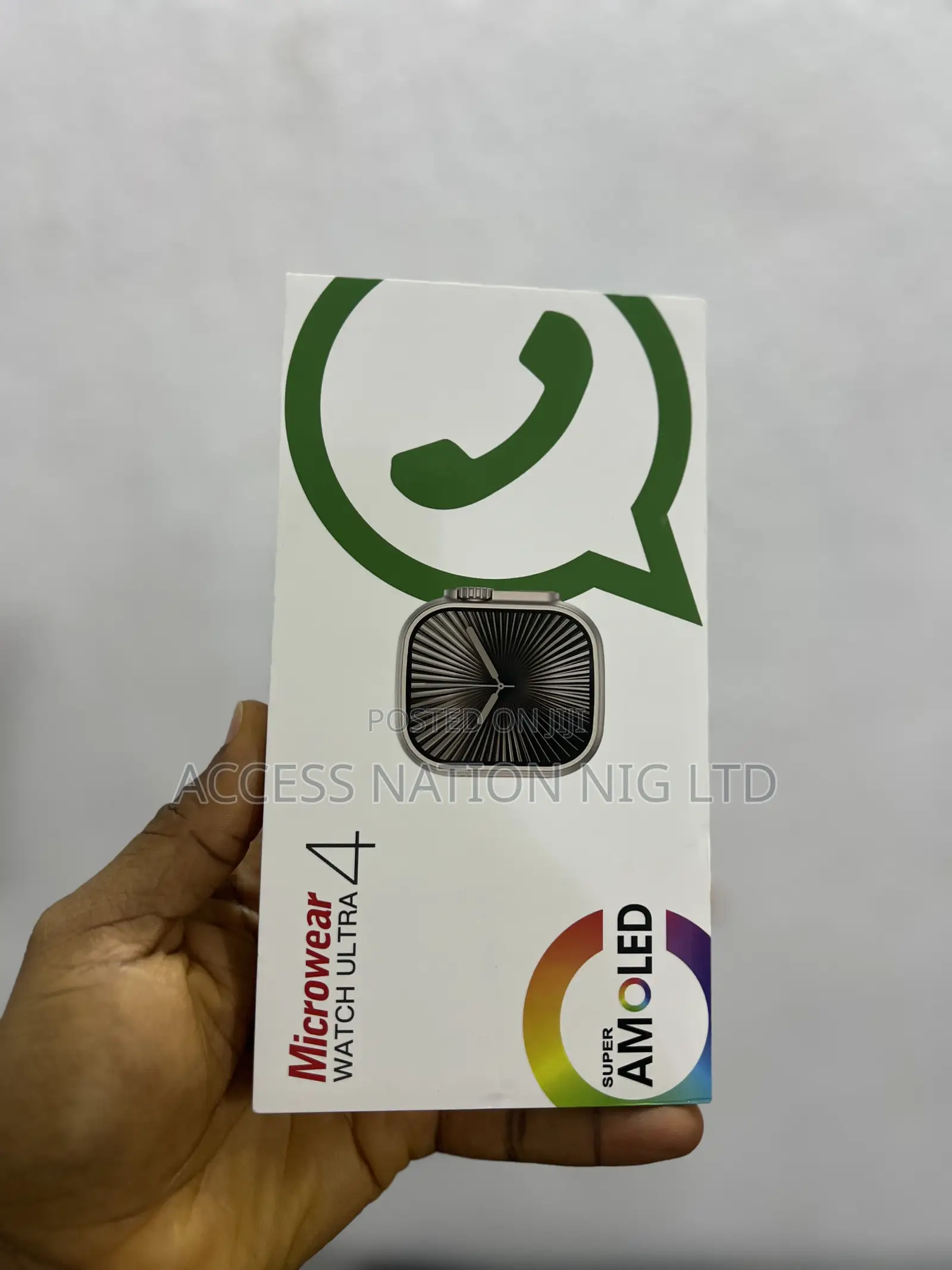 U4plus Super Amoled Ultra 4 Microwear Watch, Ip68 Waterproof