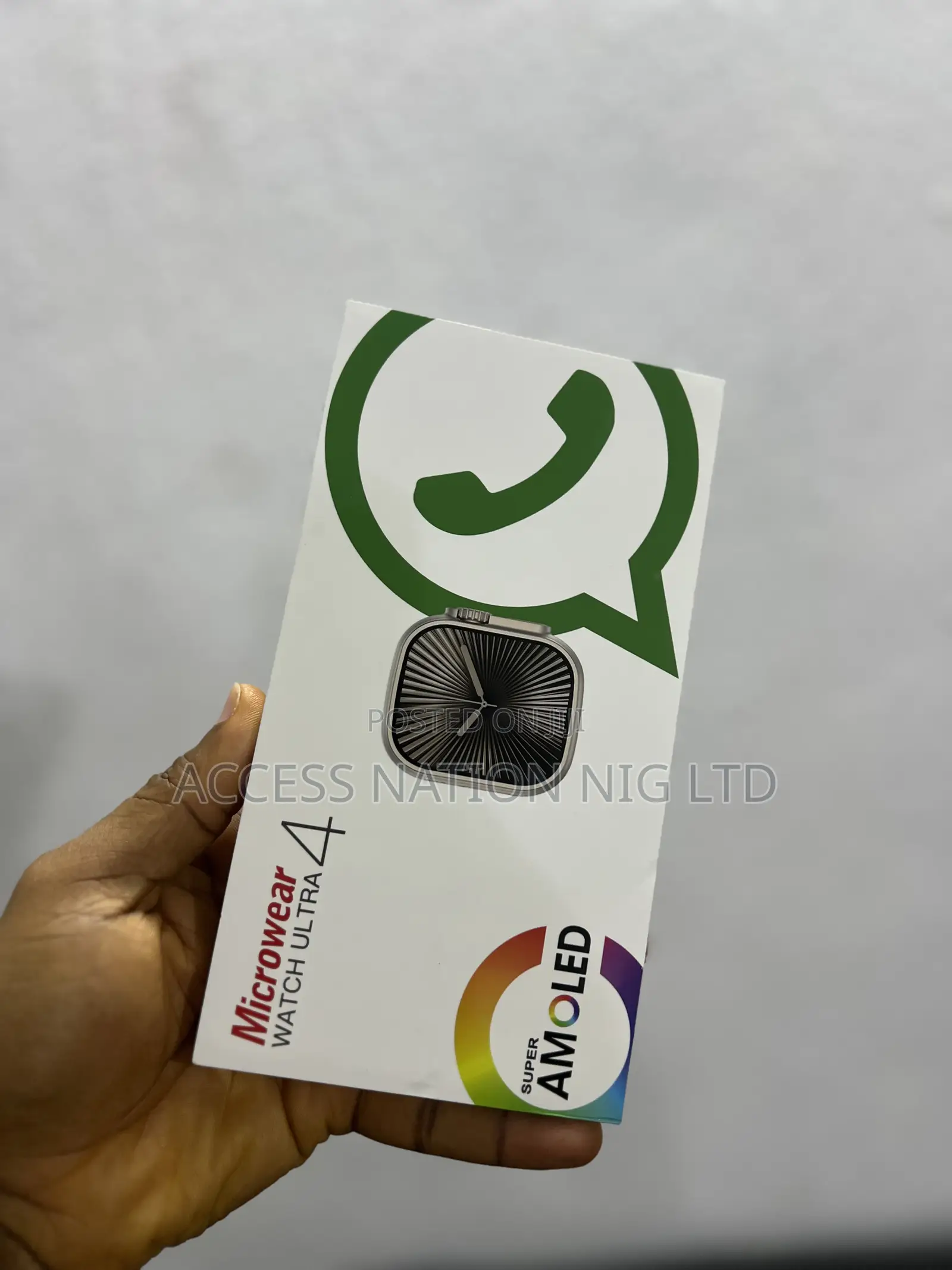 U4plus Super Amoled Ultra 4 Microwear Watch, Ip68 Waterproof
