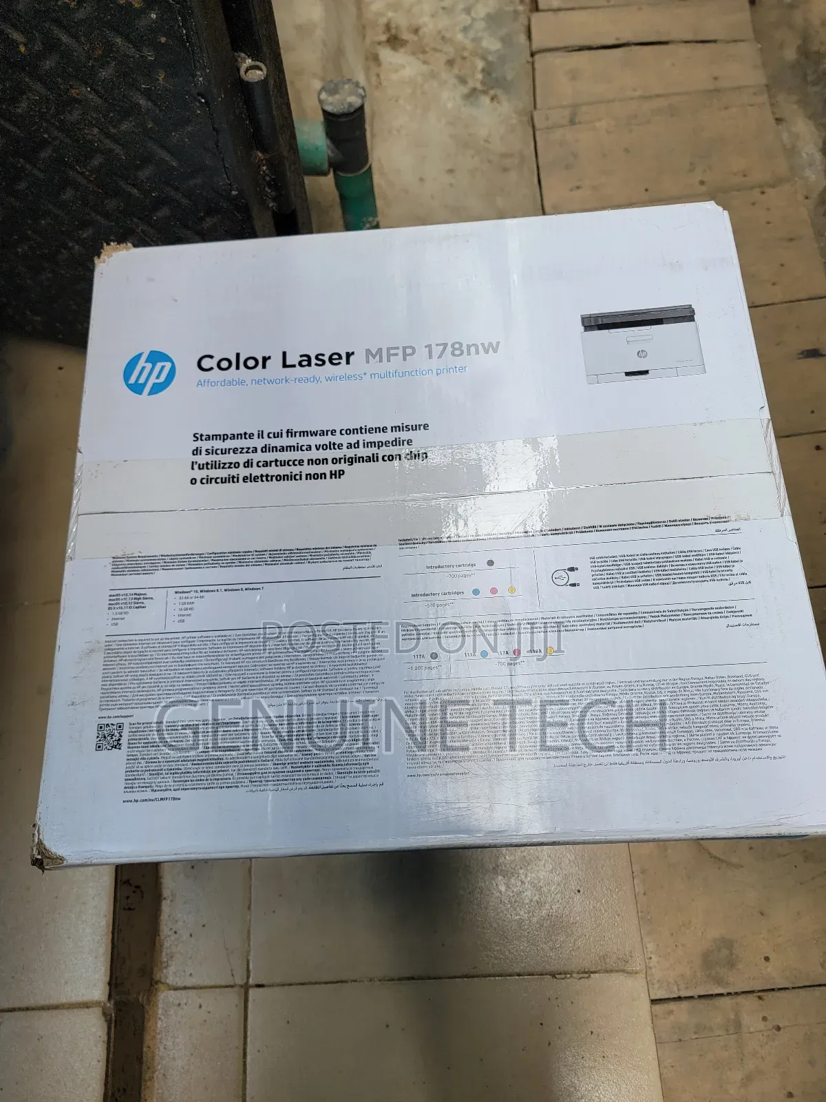 HP Color Laser MFP 178nw Printer