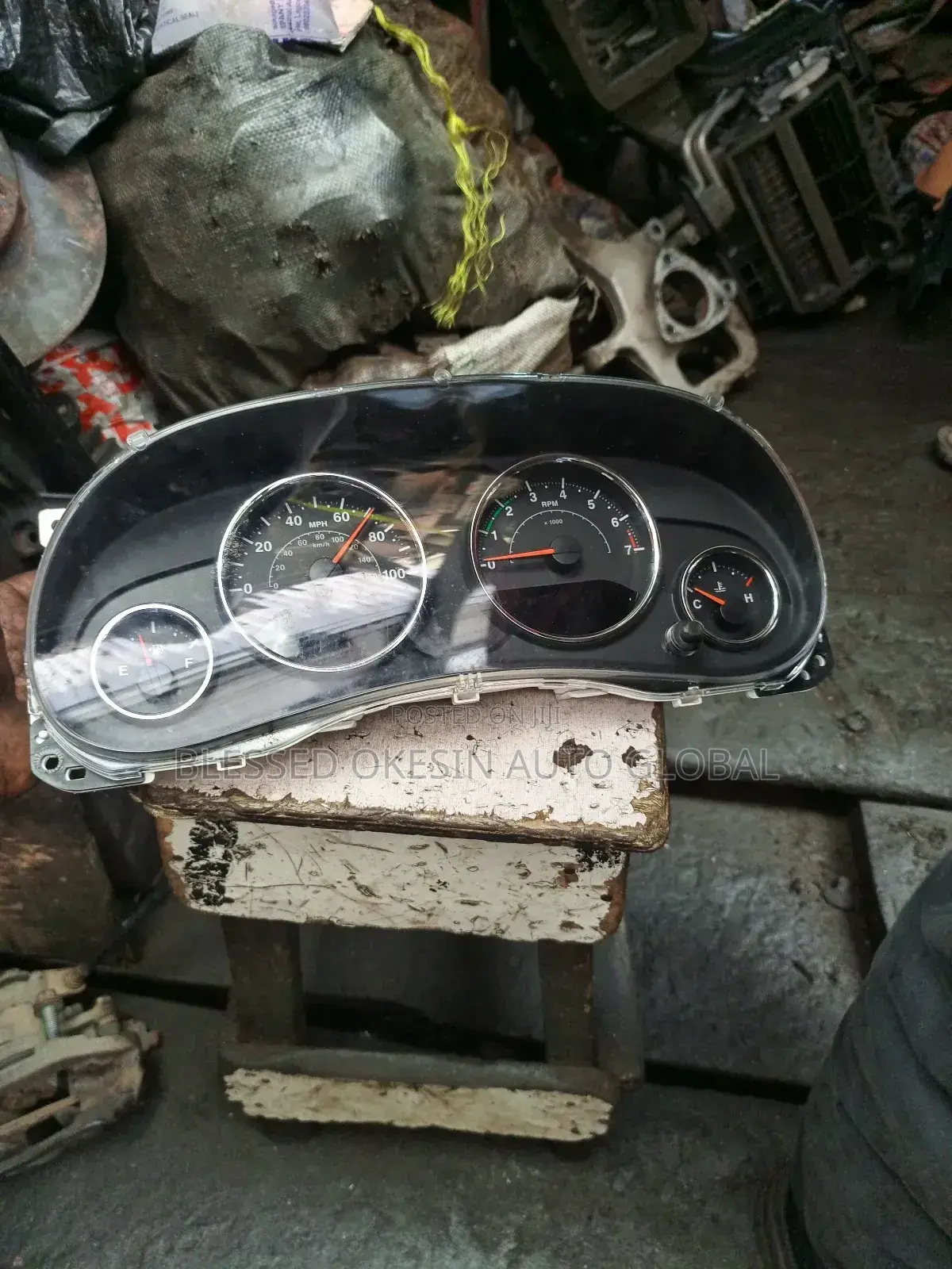 Speed Clock Jeep Wrangler 2015