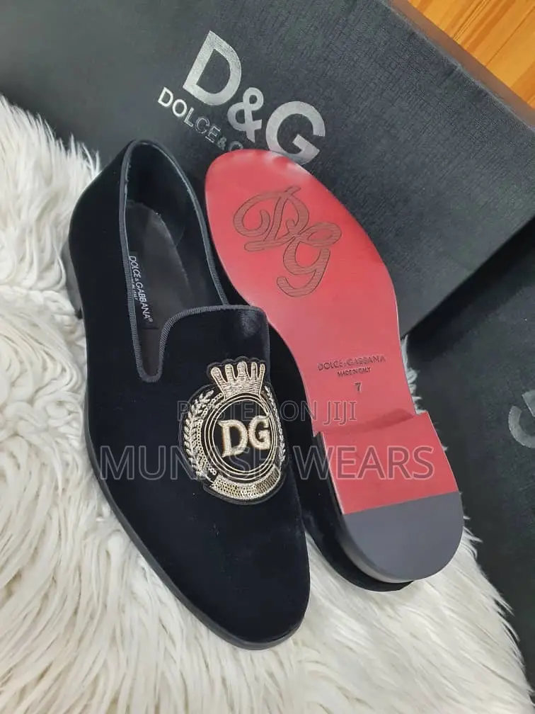 Italian Velvet Royal Dolce Gabbana Shoe