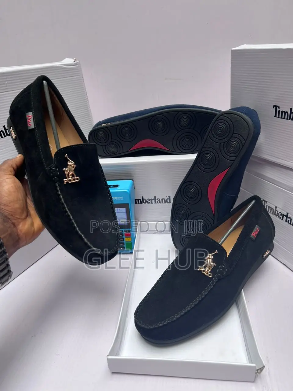 Suede Flat Shoes