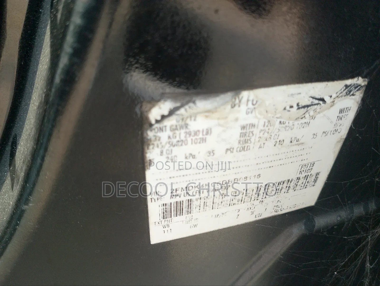 Ford Edge Limited 4dr FWD (2.0L 4cyl 6A) 2013 Black