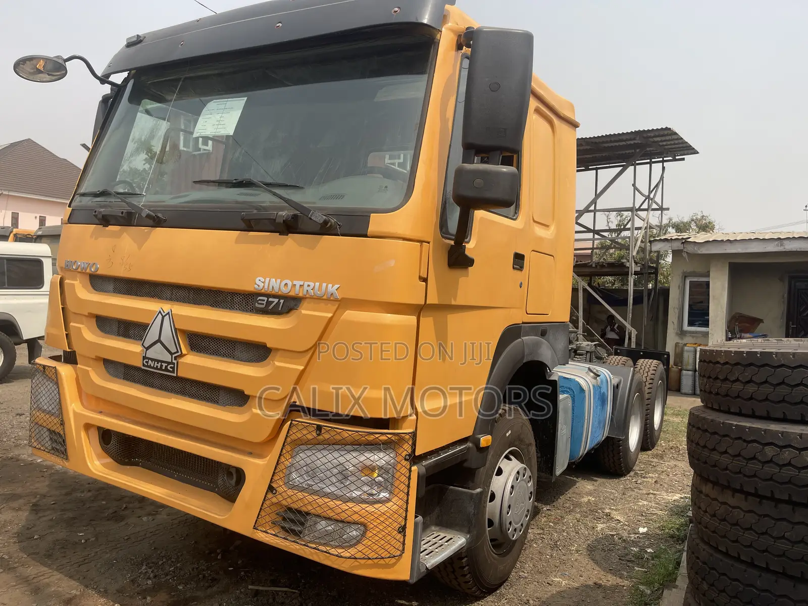 Foreign Used Howo Tractor Head 371HP