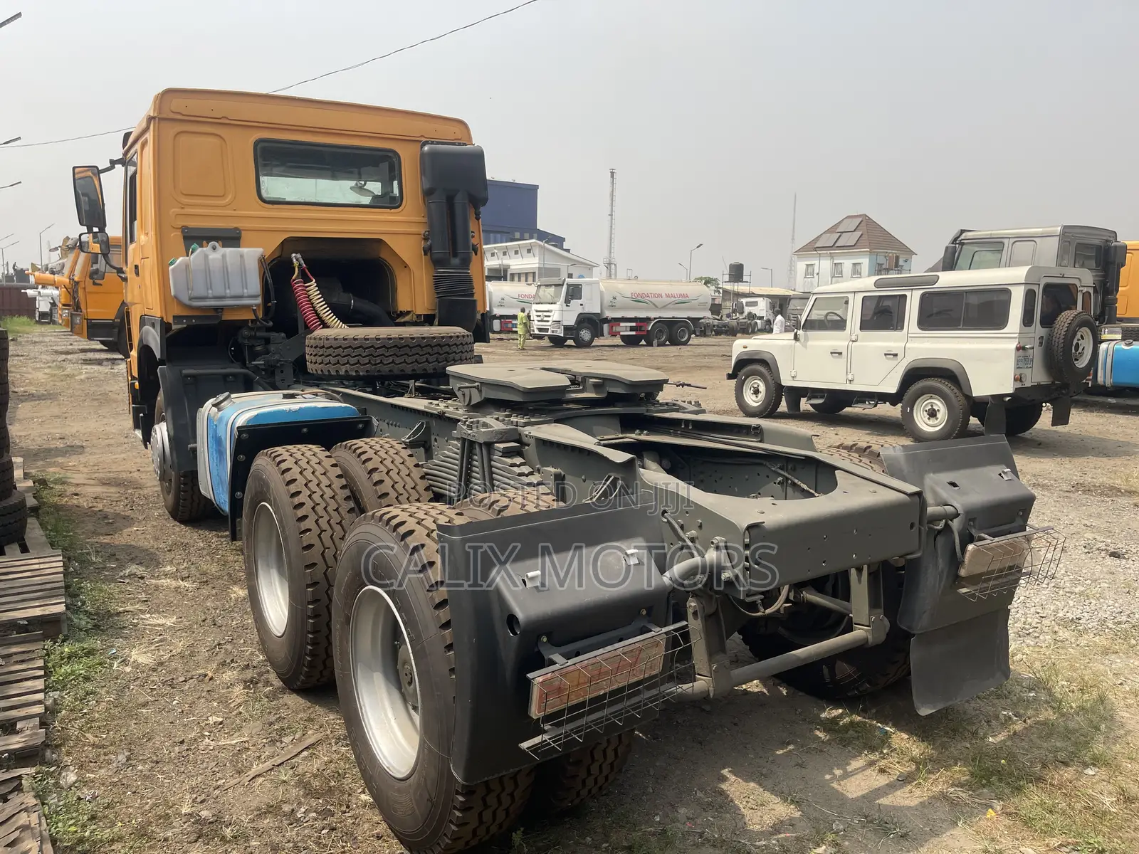 Foreign Used Howo Tractor Head 371HP