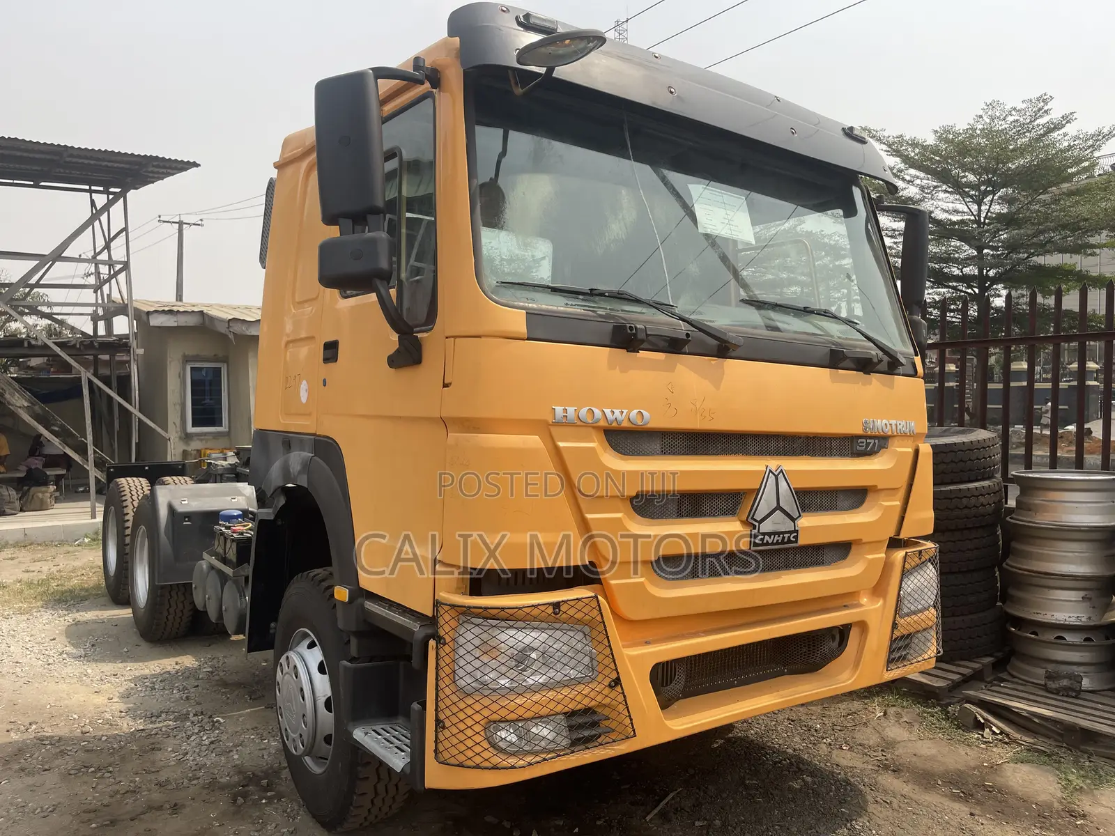 Foreign Used Howo Tractor Head 371HP