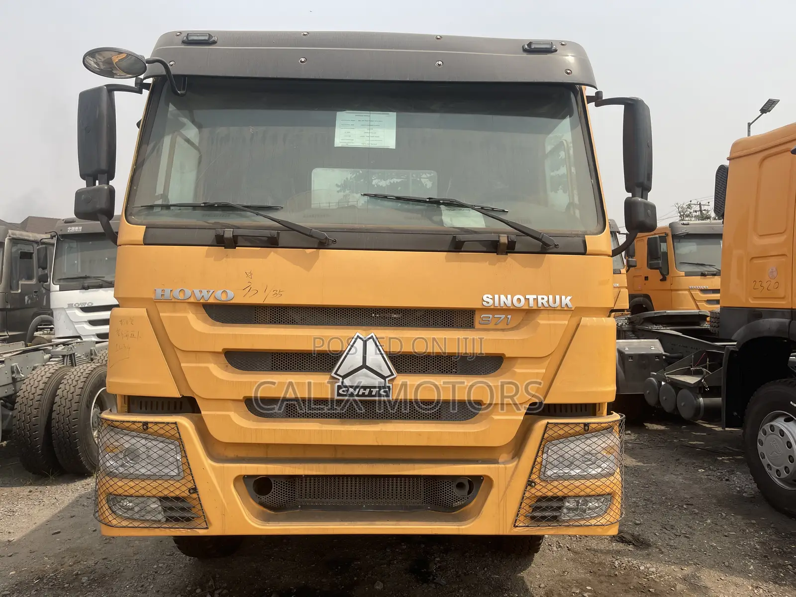 Foreign Used Howo Truck Tipper 371HP.