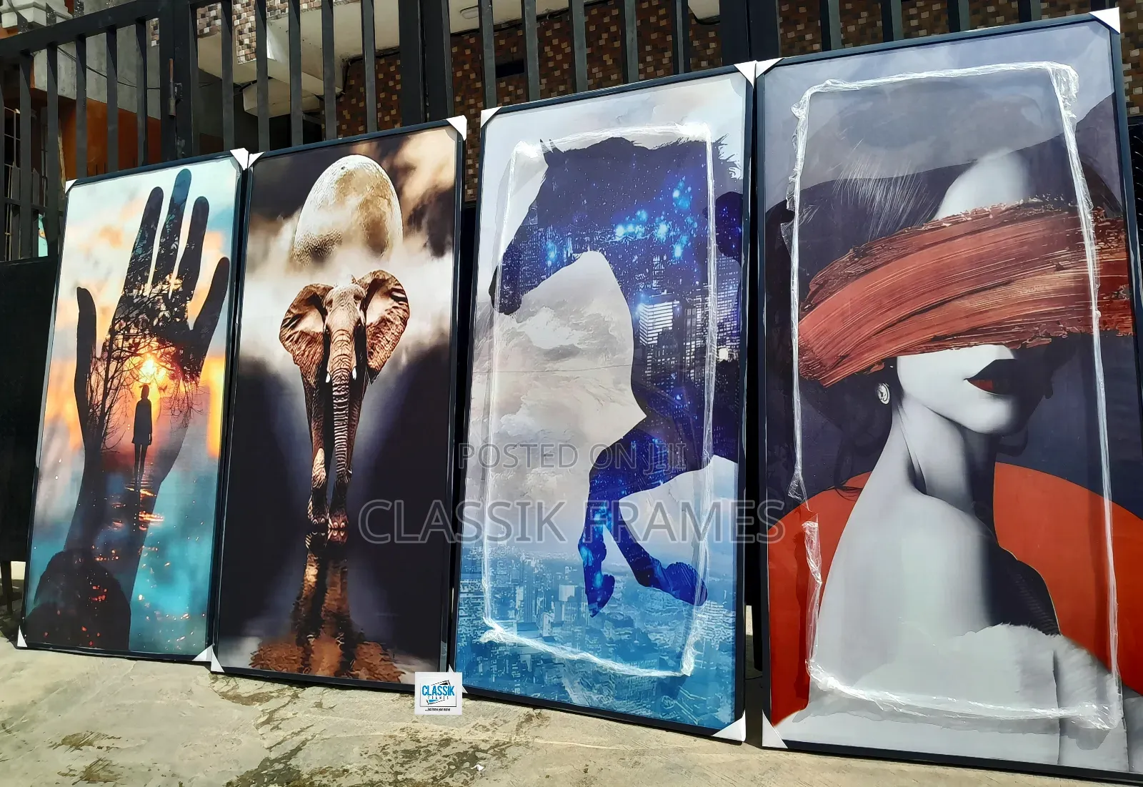 HD Canvas With Acrylic Digi Painting Wall Art