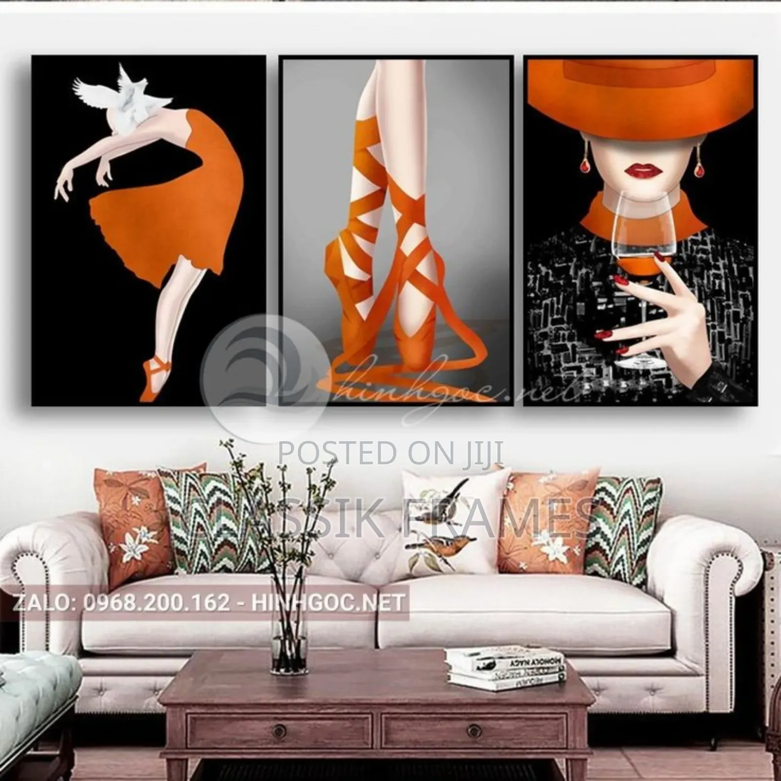 Hd Framed Malicor Interior Abstract Digi Painting Wall Arts