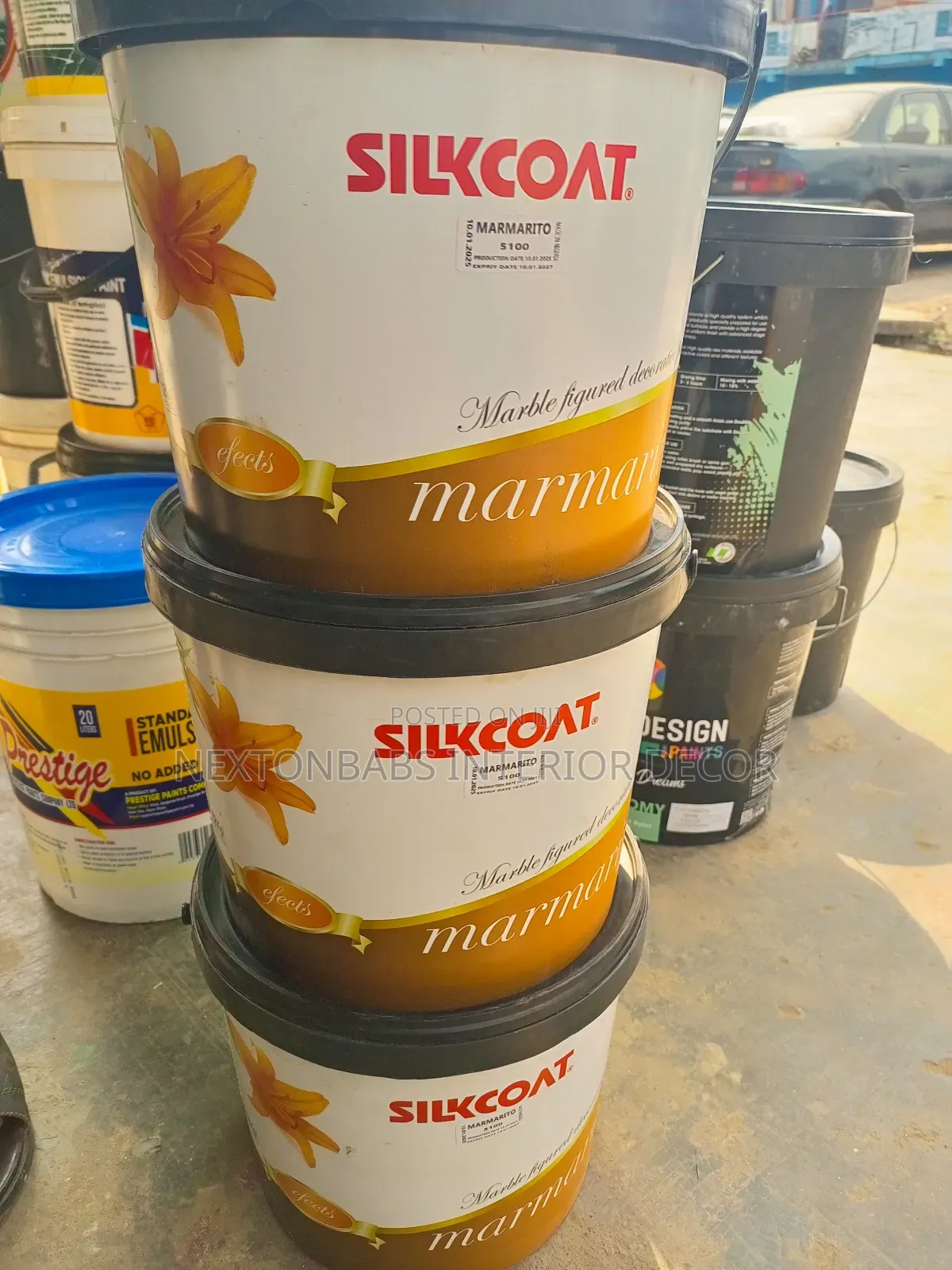 Silkcoat Marmarito and Revano Stucco