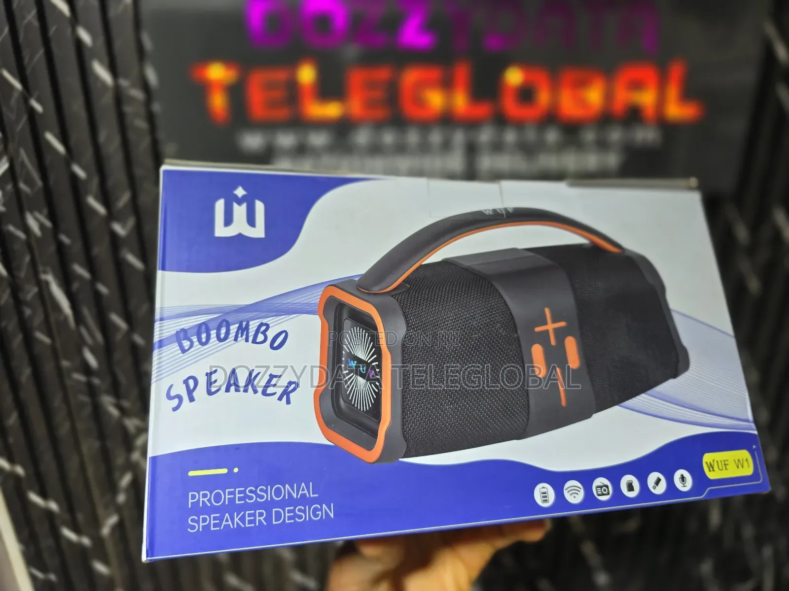 W Wuf W1 Boombo Bluetooth Speaker