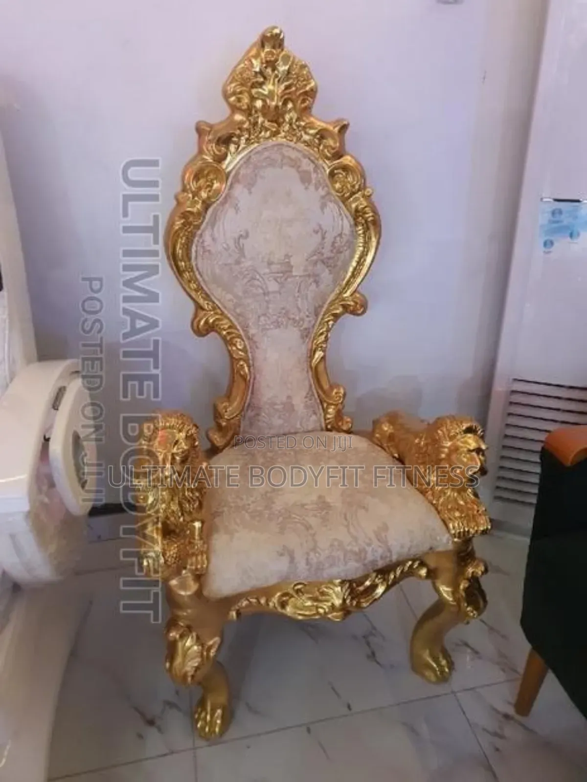 Brand New Gold Luxury Pedicure Chair Without Bowl