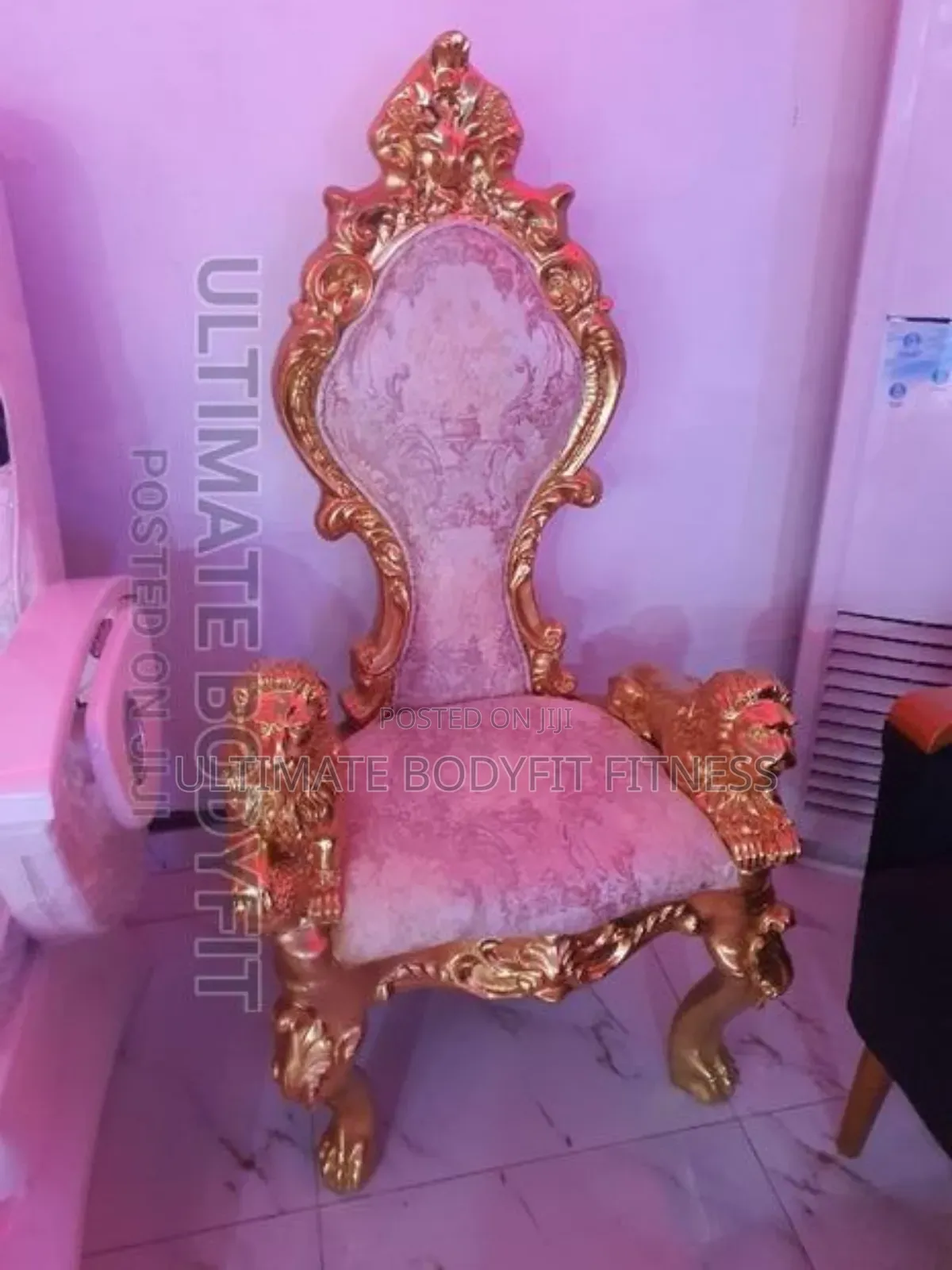 Brand New Gold Luxury Pedicure Chair Without Bowl