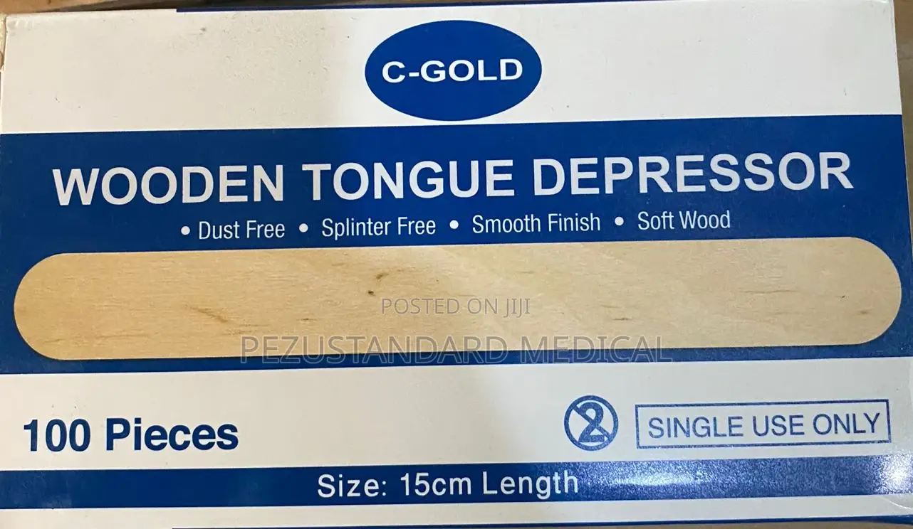 Wooden Tongue Depressor
