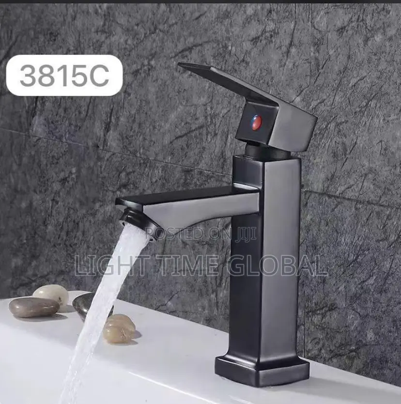 Black Wash Hand Basin Tap