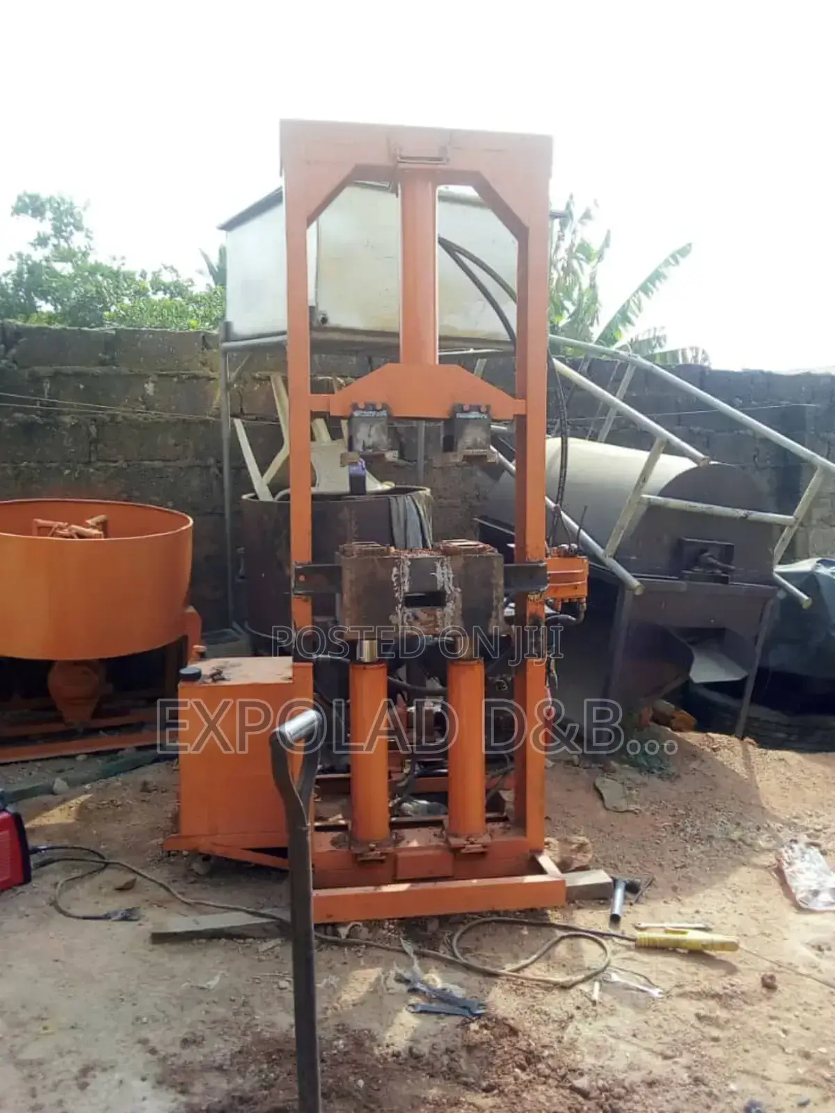 Hydraulic Brick Block Machine