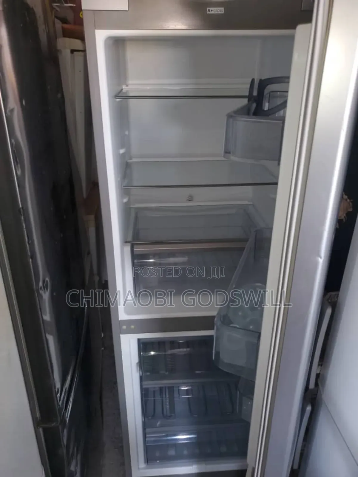 Fast Cooling Double Door Refrigerator and Freezer