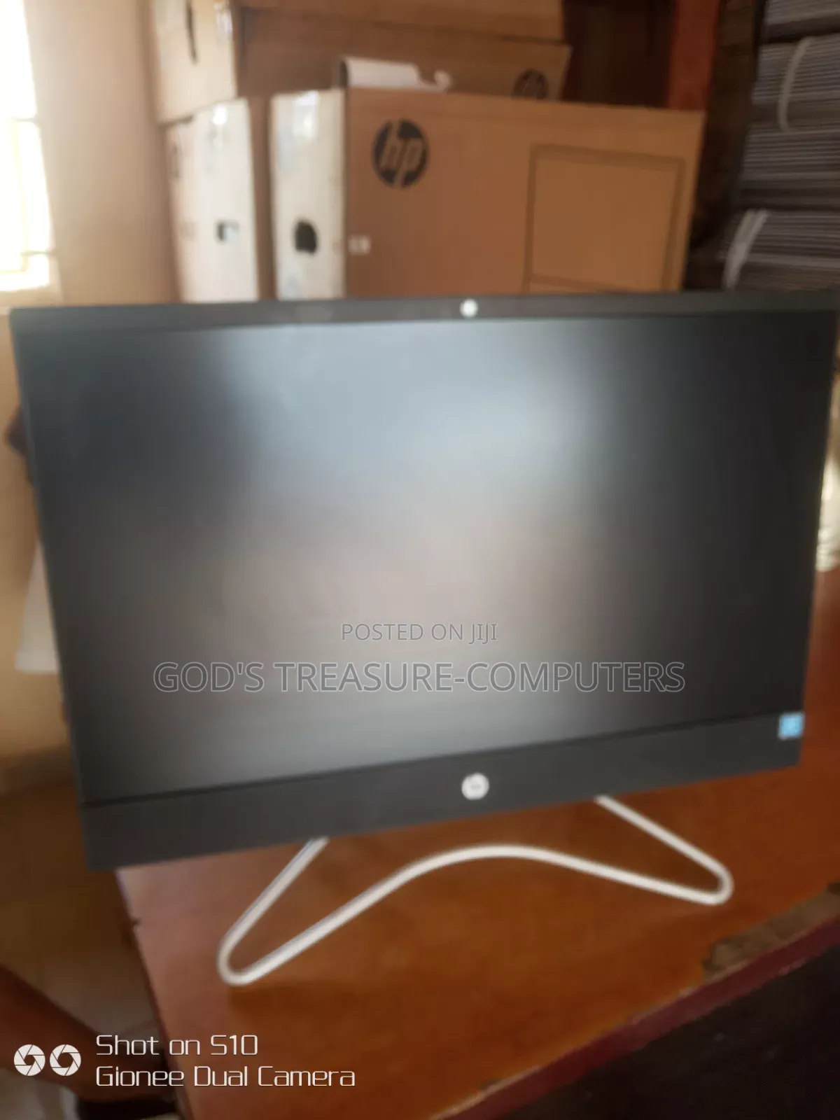 New Desktop Computer HP 200 G4 All-in-One 8GB Intel Pentium HDD+SSD 1T