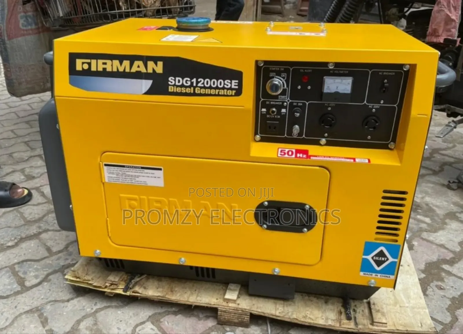 Brand New 10kva Firman Diesel Soundproof Generator 100% Copp