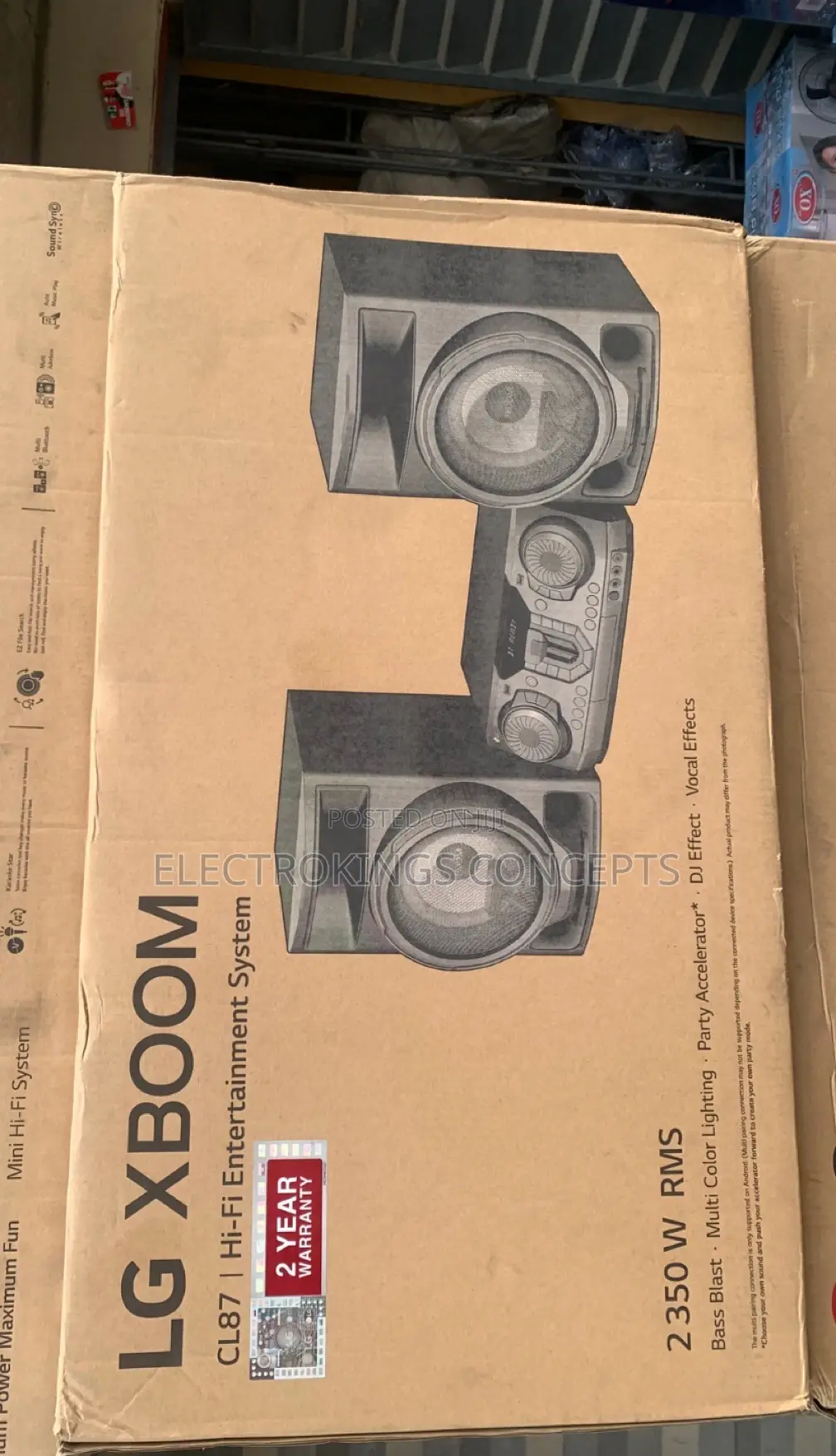 Lg Cl87 Xboom Powerful Home Theater System