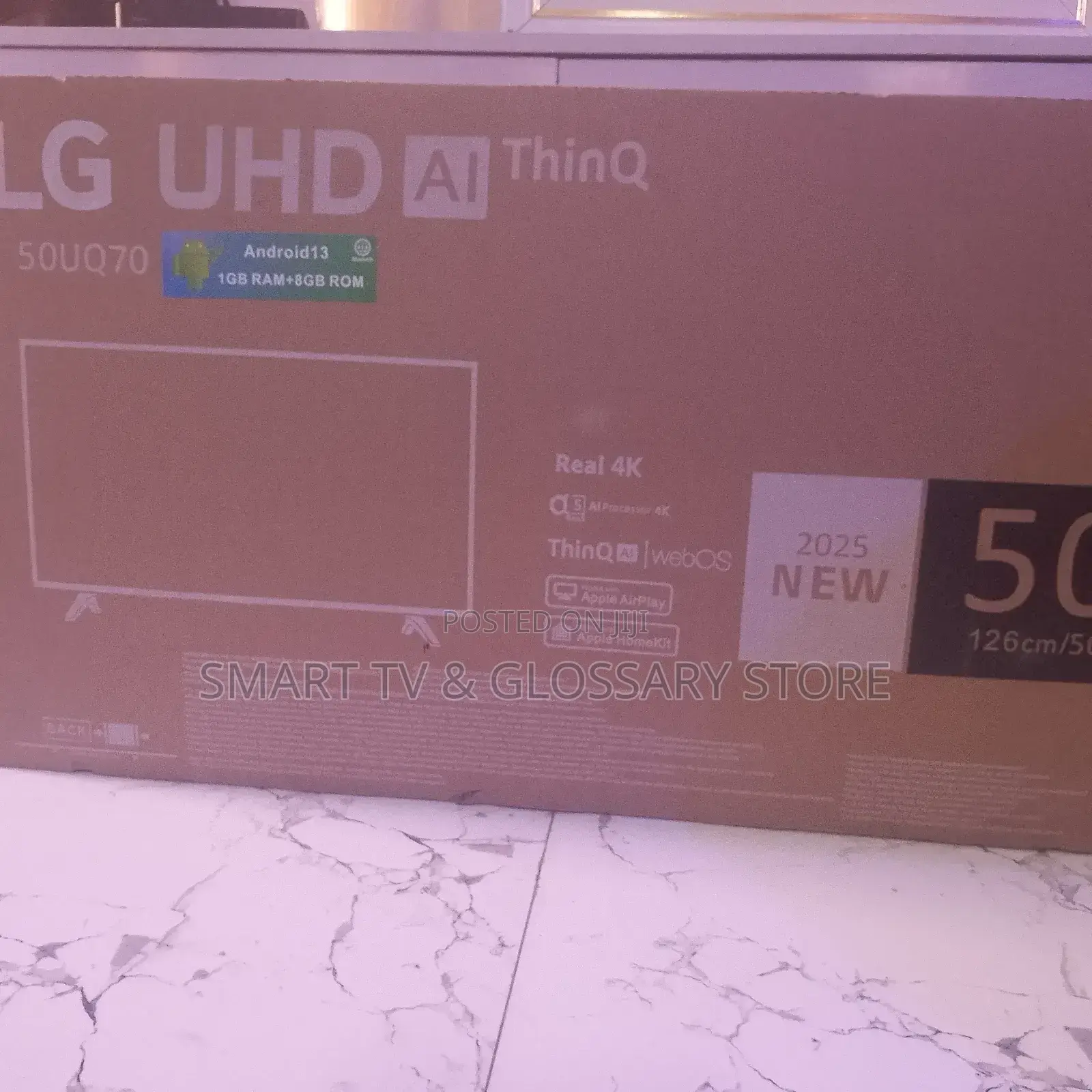 Lg 50 Inches With Great and Improve Gb