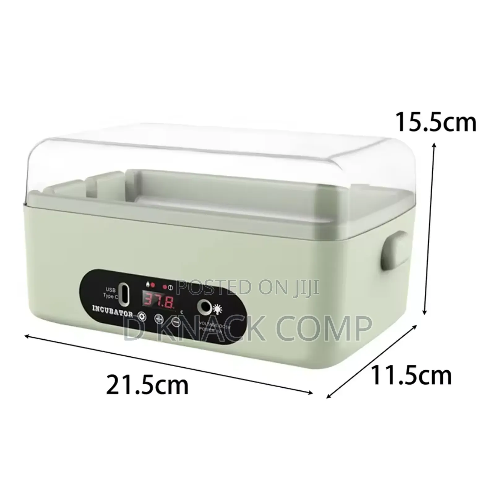 6 Egg Automatic Turning Incubator Chicken Hatcher