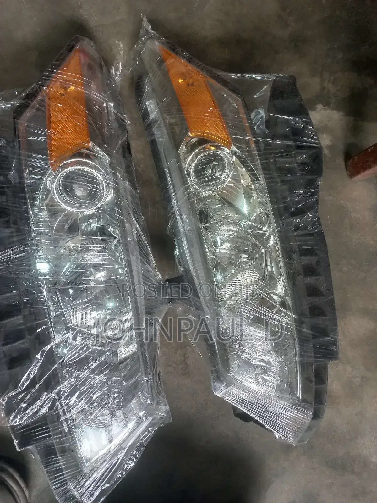Head Lamp 010 Accord 1 Door Coup