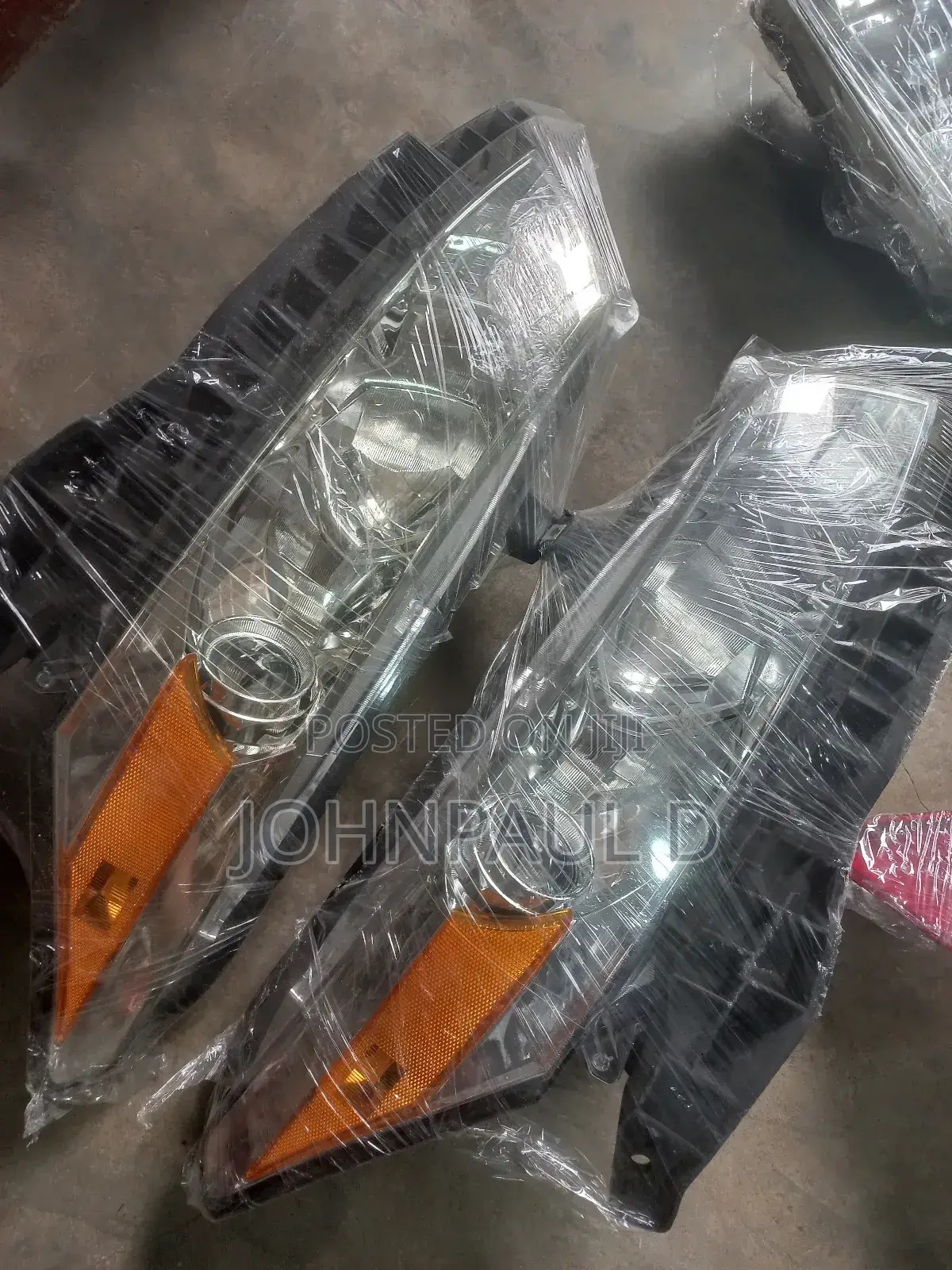 Head Lamp 010 Accord 1 Door Coup