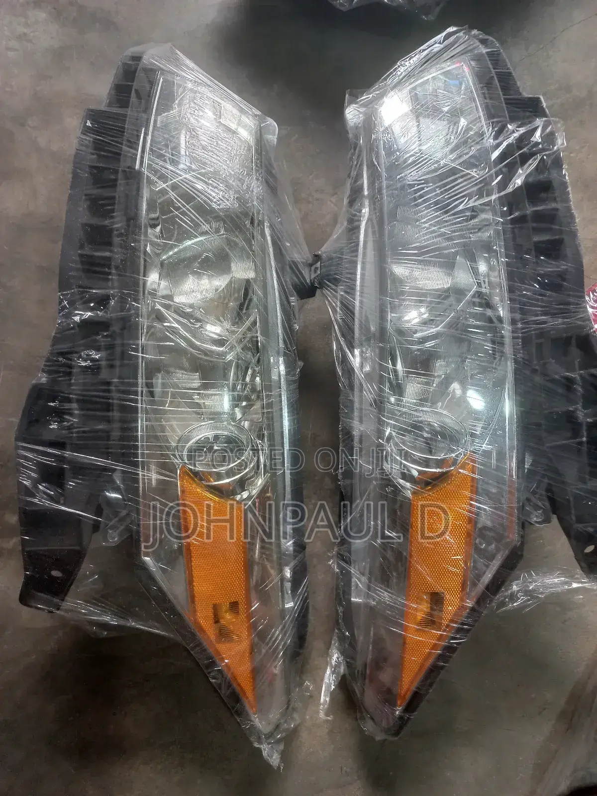 Head Lamp 010 Accord 1 Door Coup
