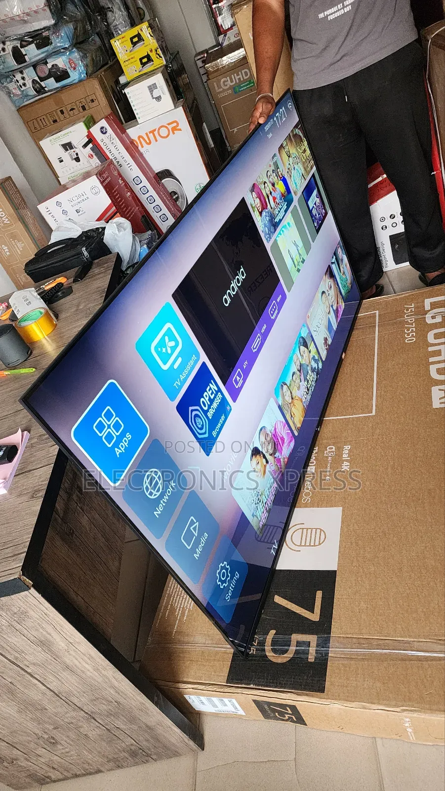 Smart Lg Television 75 Inches Smart