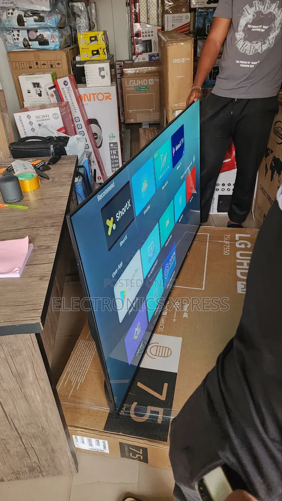 Smart Lg Television 75 Inches Smart