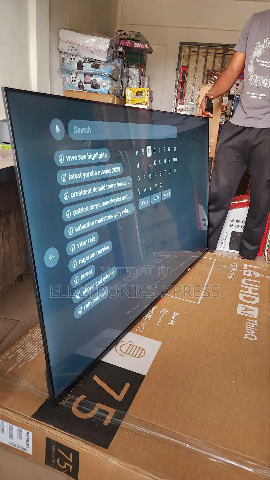 Lg Smart Tv, 75 Inches