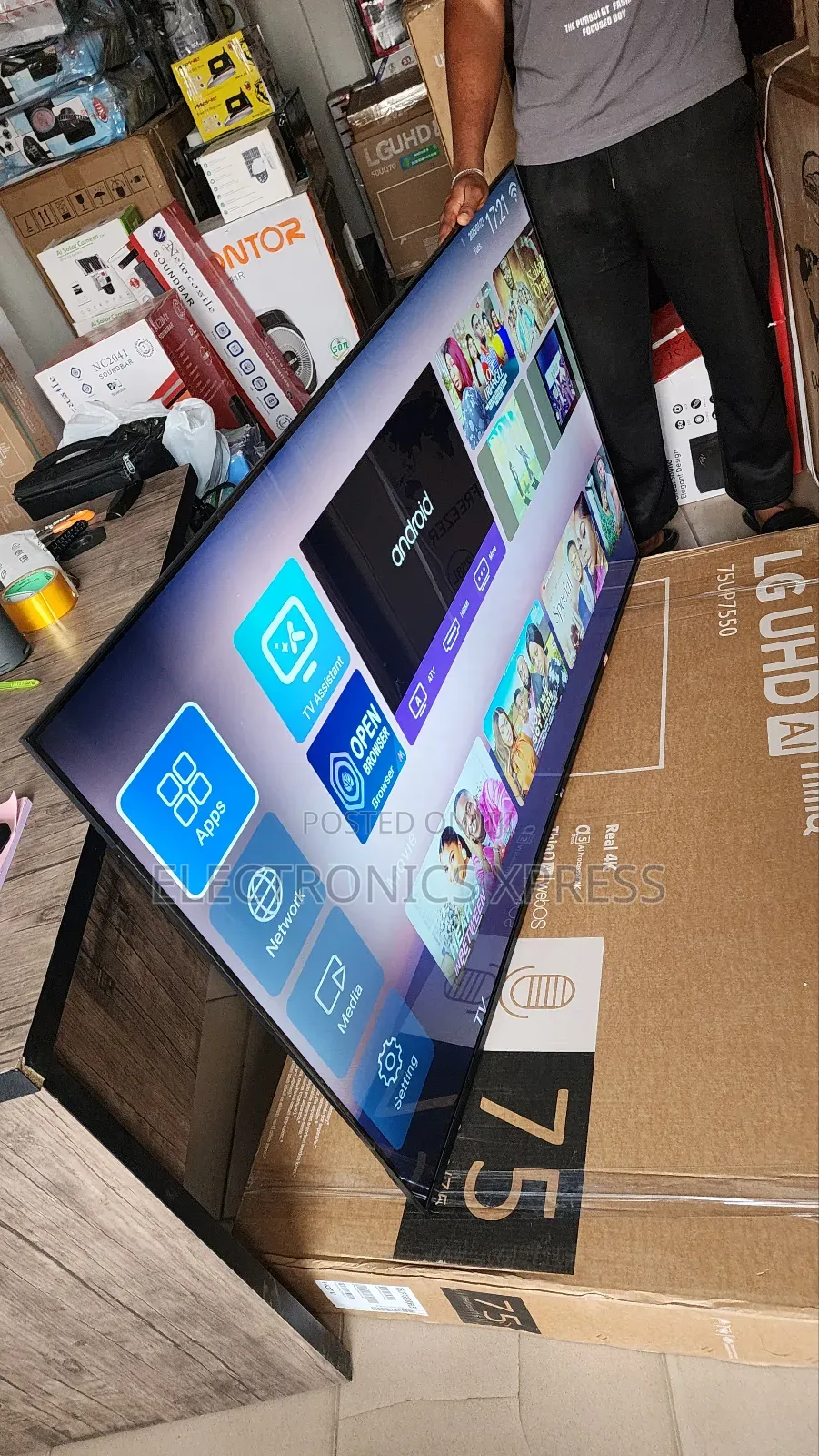Lg Smart Tv, 75 Inches