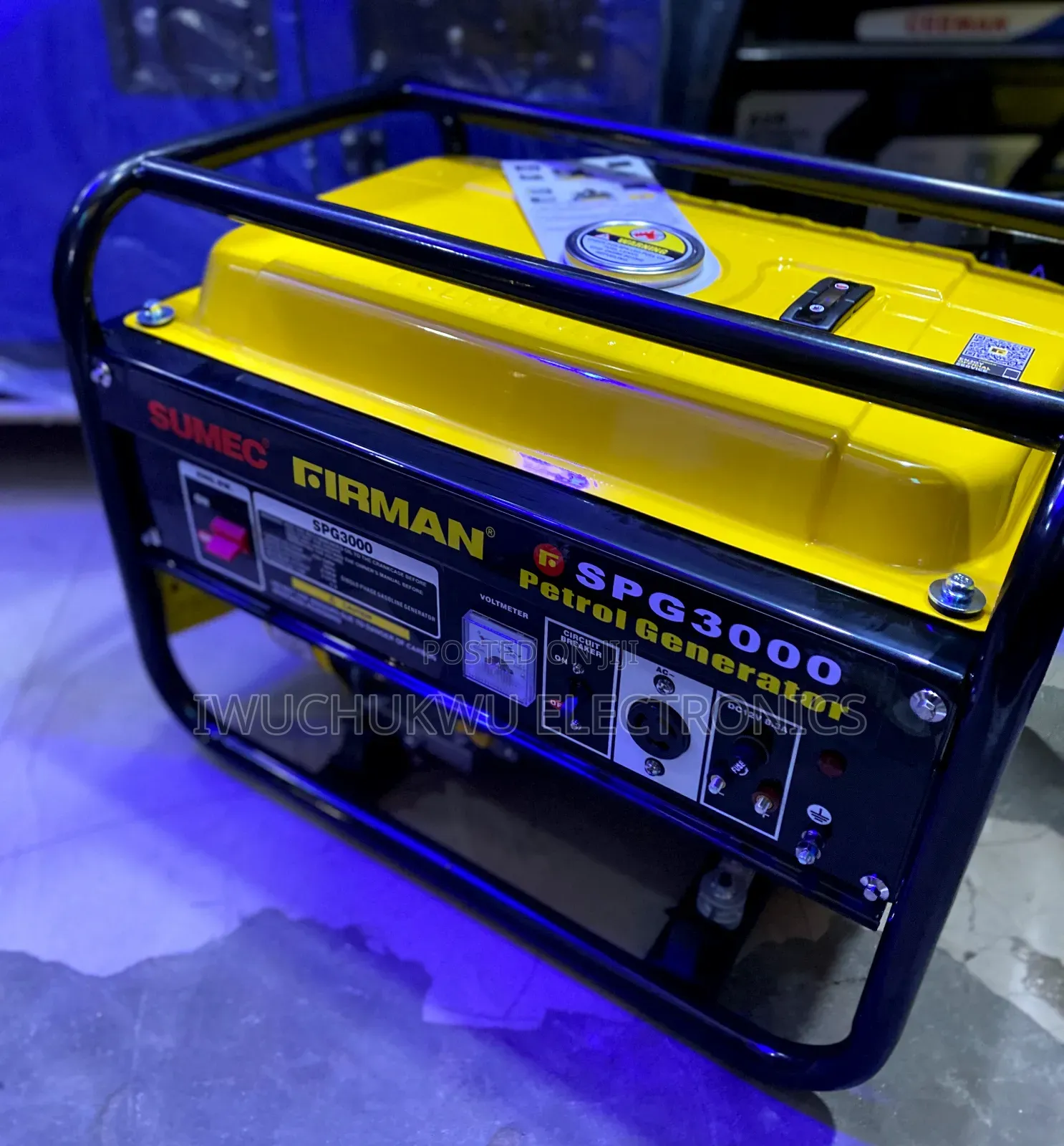 Sumec Firman Spg3000 Manual Petrol Generator