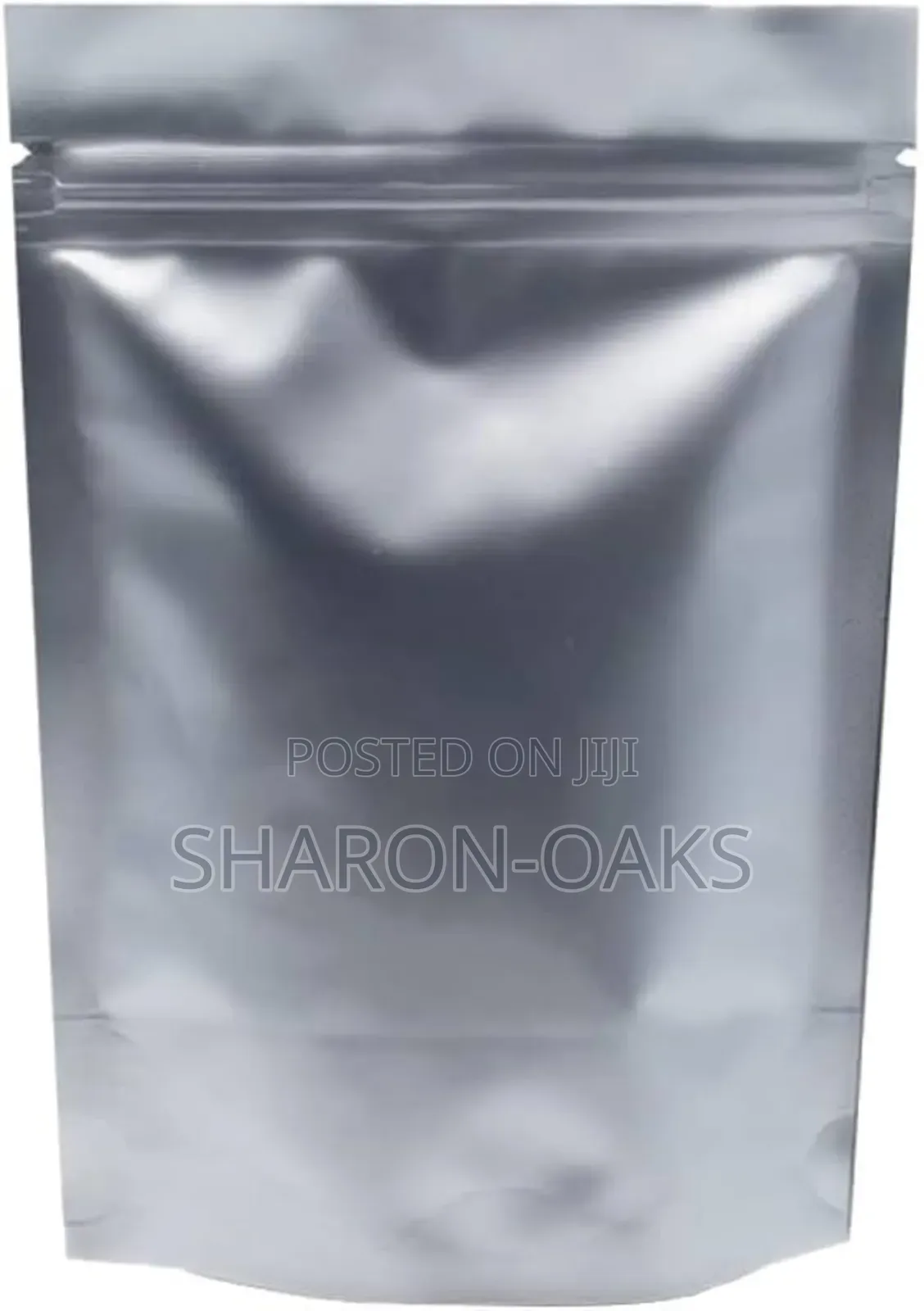 16x24cm Silver Aluminum Foil Pouch No Window