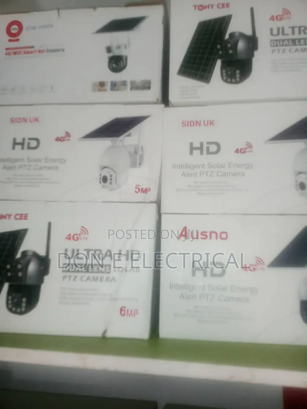 Solar Ip Camera 5AMP Double